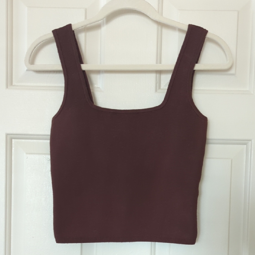NWOT - Abercrombie And Fitch Luxe Sweater Tank - XS